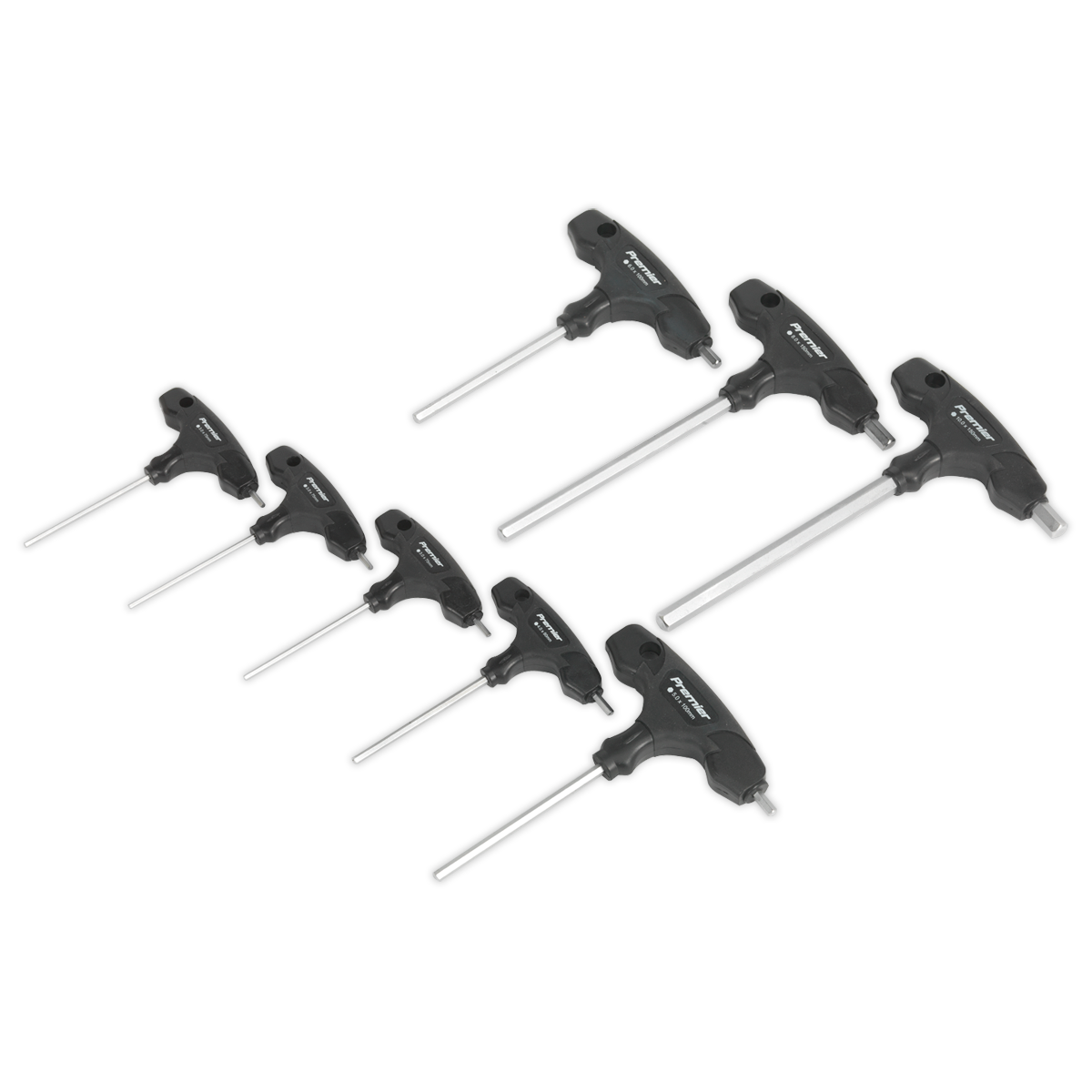 Premier T-Handle Hex Key Set 8pc