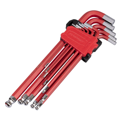 Premier Extra-Long Ball-End Hex Key Set 11pc
