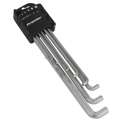 Premier Extra-Long Stubby Element Hex Key Set 9pc