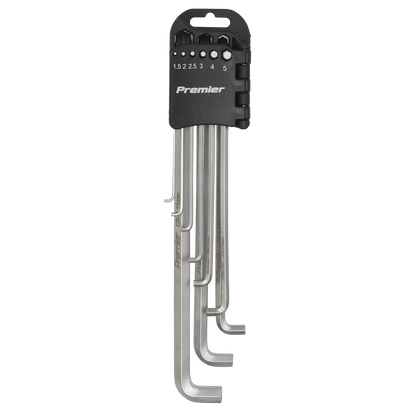 Premier Extra-Long Stubby Element Hex Key Set 9pc