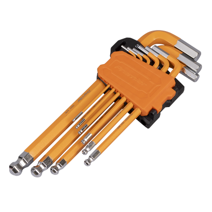 Premier Imperial Long Hex Key Set Ball-End 9pc