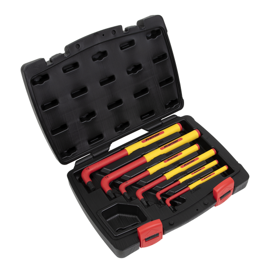 Premier Extra-Long Hex Key Set 6pc - VDE Approved