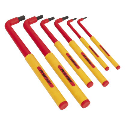 Premier Extra-Long Hex Key Set 6pc - VDE Approved
