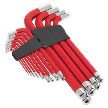 Premier Jumbo Anti-Slip Ball-End Hex Key Set 13pc