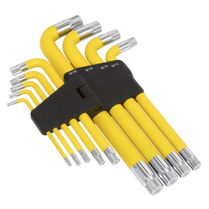 Premier Jumbo Anti-Slip Spline Key Set 9pc