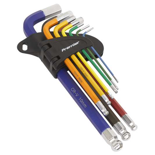 Premier Long Ball-End Hex Key Set 9pc