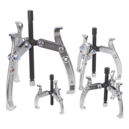Triple Leg Gear Reversible Puller Set 4pc