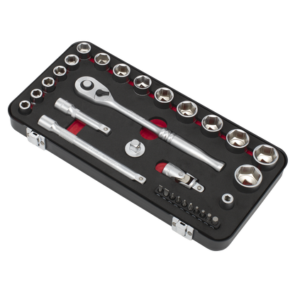 Premier Platinum Socket Set 3/8"Sq Drive 31pc