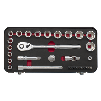 Premier Platinum Socket Set 3/8"Sq Drive 31pc
