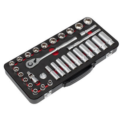Premier Platinum Socket Set 3/8"Sq Drive 32pc