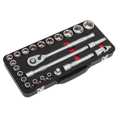 Premier Platinum Socket Set 1/2"Sq Drive 24pc