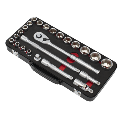 Premier Platinum Socket Set 1/2"Sq Drive 24pc