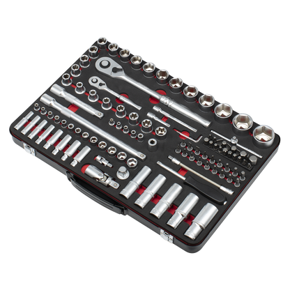 Premier Platinum Socket Set 1/4" & 1/2"Sq Drive 108pc