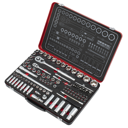 Premier Platinum Socket Set 1/4" & 1/2"Sq Drive 108pc