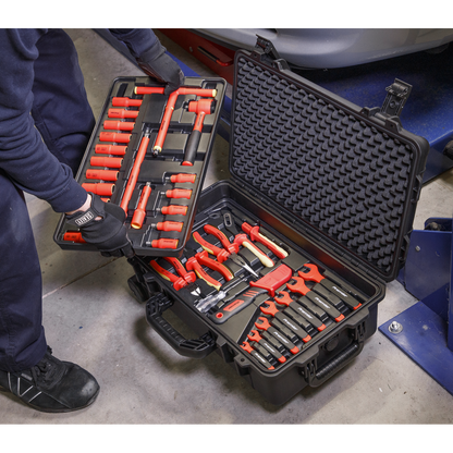 Premier Insulated Tool Kit 3/8"Sq Drive 1000V 50pc - VDE Approved