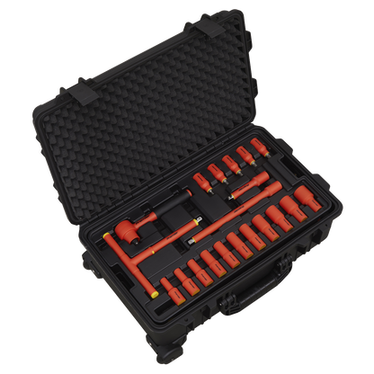 Premier Insulated Tool Kit 3/8"Sq Drive 1000V 50pc - VDE Approved