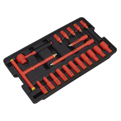 Premier Insulated Tool Kit 3/8"Sq Drive 1000V 50pc - VDE Approved