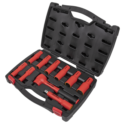 Premier Insulated Socket Set 1/2"Sq Drive 10pc - VDE Approved