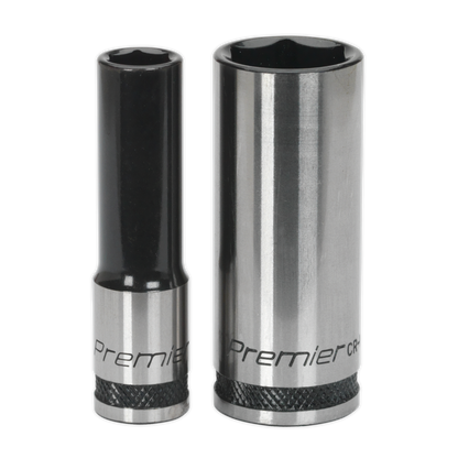 Premier Black Socket Set 3/8"Sq Drive 34pc