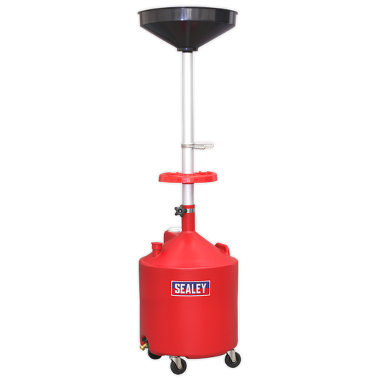 Gravity Discharge Mobile Oil Drainer 80L