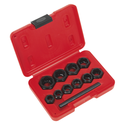 Spanner Type Bolt Extractor Set 11pc