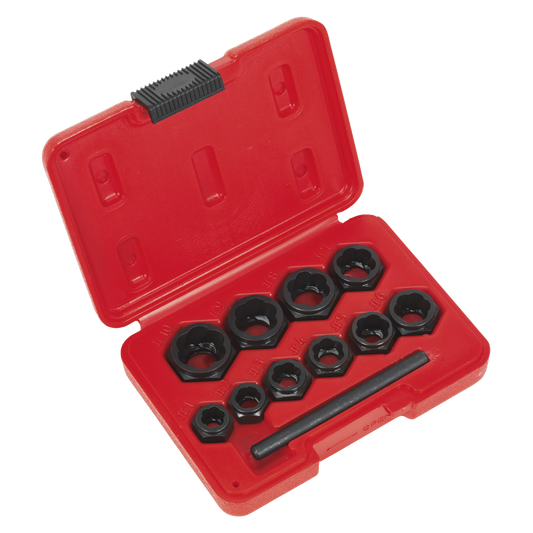 Spanner Type Bolt Extractor Set 11pc