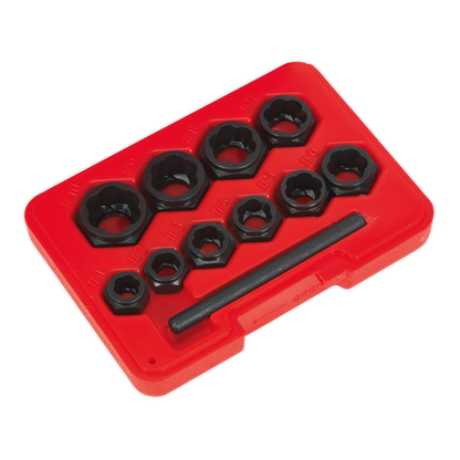 Spanner Type Bolt Extractor Set 11pc