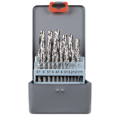 Left-Hand Spiral Drill Bit Set 25pc