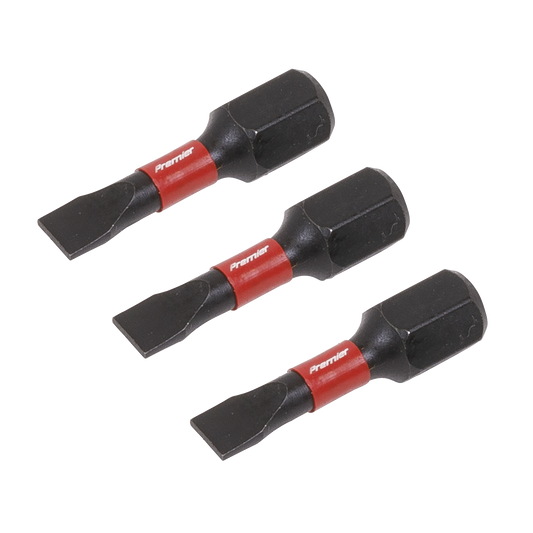 Premier Slotted Impact Power Tool Bits 3pc