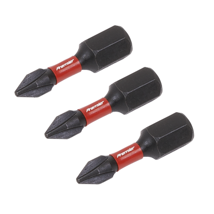 Premier Phillips Impact Power Tool Bits 3pc