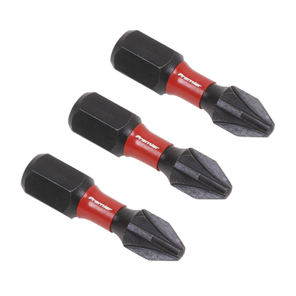 Premier Pozi Impact Power Tool Bits 3pc