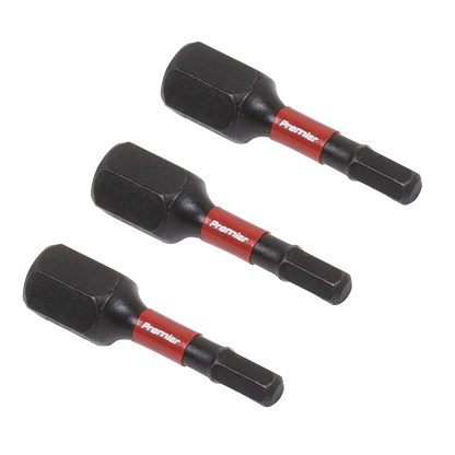 Premier Hex Impact Power Tool Bits 3pc