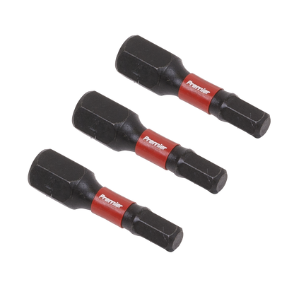 Premier Hex Impact Power Tool Bits 3pc