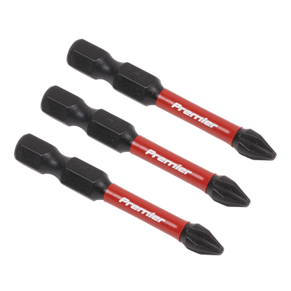 Premier Phillips Impact Power Tool Bits 3pc