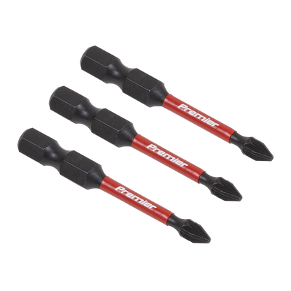 Premier Pozi Impact Power Tool Bits 3pc