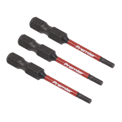 Premier Hex Impact Power Tool Bits 3pc