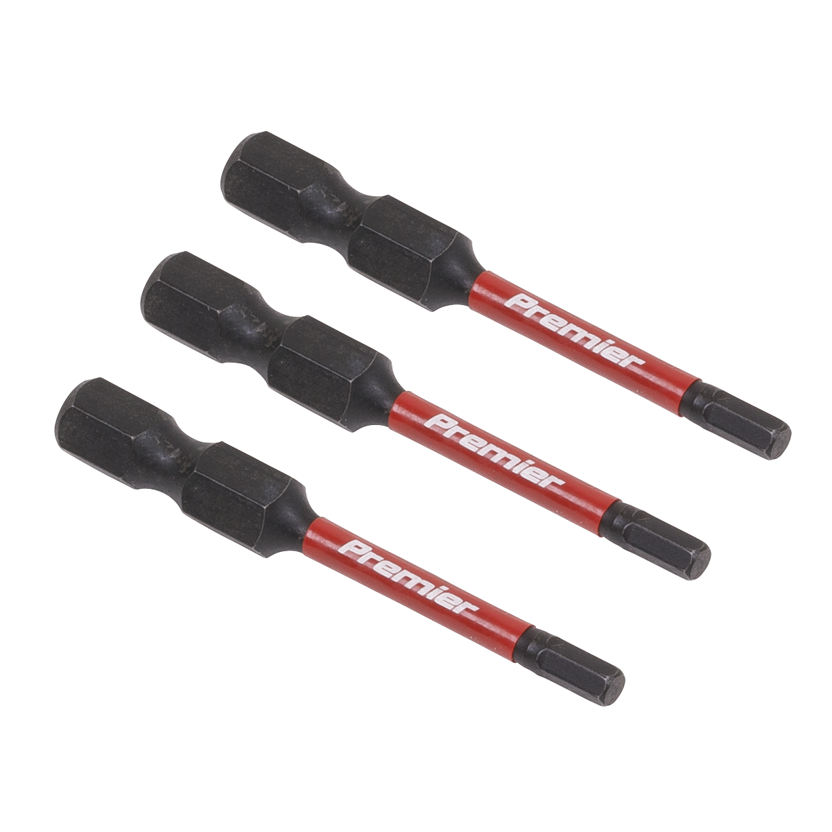 Premier Hex Impact Power Tool Bits 3pc