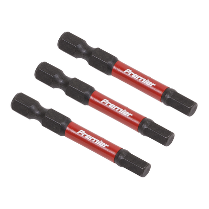 Premier Hex Impact Power Tool Bits 3pc