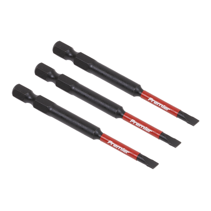 Premier Slotted Impact Power Tool Bits 3pc