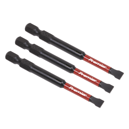 Premier Slotted Impact Power Tool Bits 3pc