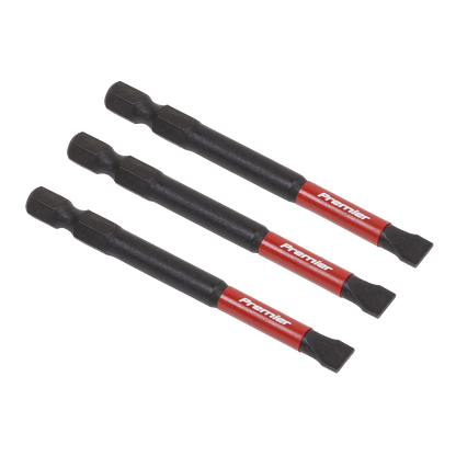 Premier Slotted Impact Power Tool Bits 3pc