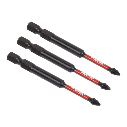 Premier Pozi Impact Power Tool Bits 3p