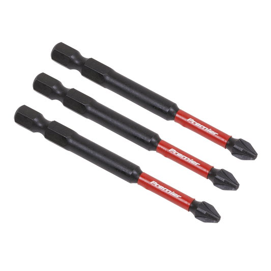 Premier Pozi Impact Power Tool Bits 3p