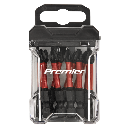 Premier Pozi Impact Power Tool Bits #2 x 50mm 10pc