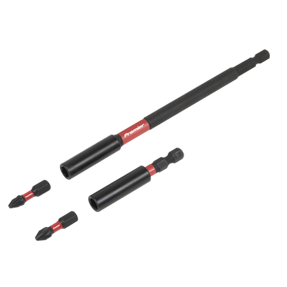 Premier Impact Grade Power Tool Bit Holder Set 4pc