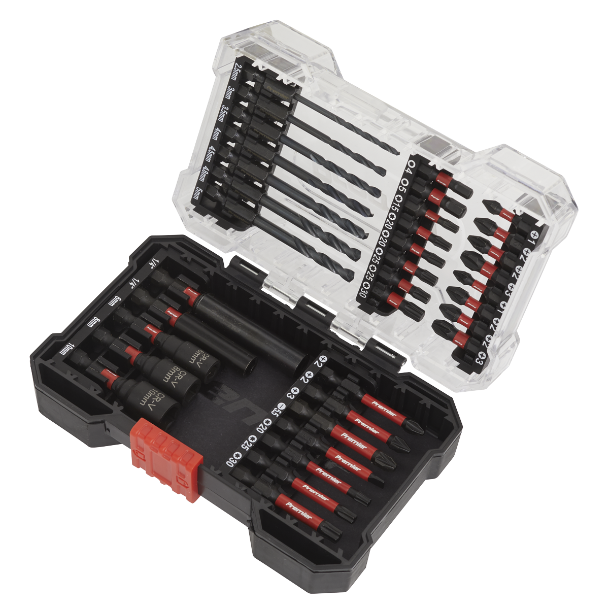Impact Grade Power Tool Bit Set 35pc