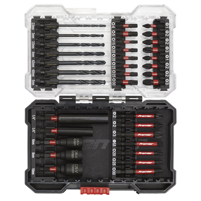 Impact Grade Power Tool Bit Set 35pc