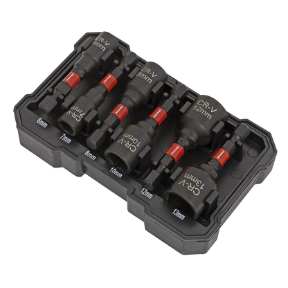 Premier Impact Grade Nut Driver Set 6pc