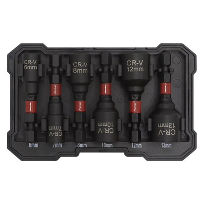 Premier Impact Grade Nut Driver Set 6pc