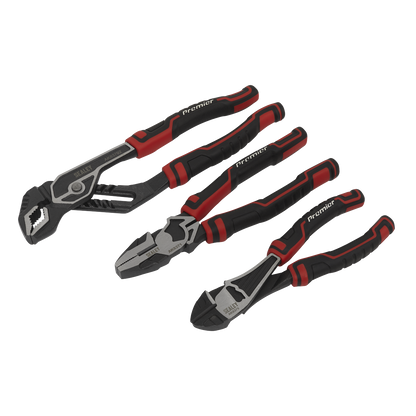 Premier High Leverage Pliers Set 3pc